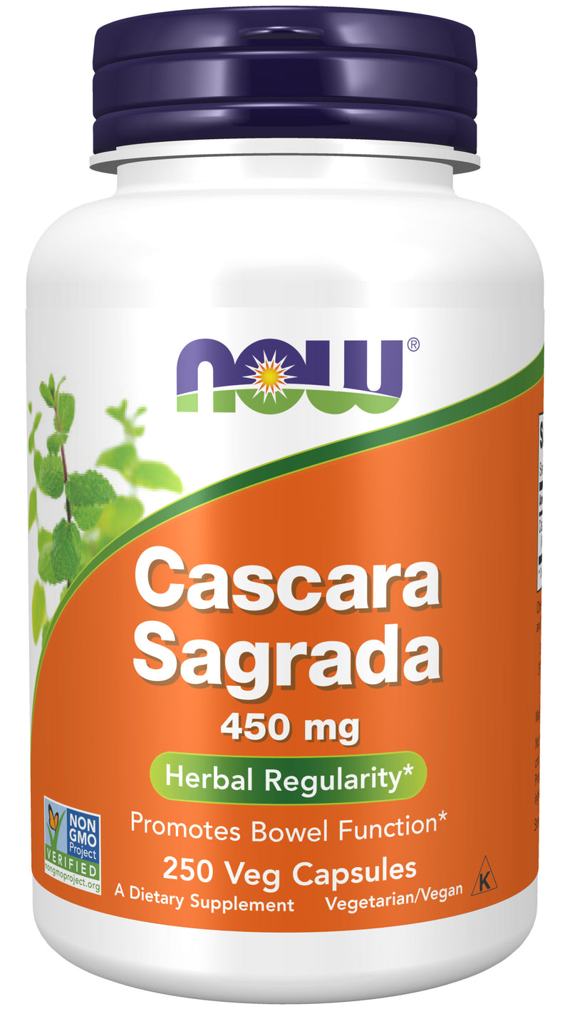 Cascara Sagrada 450 mg 250 Capsules