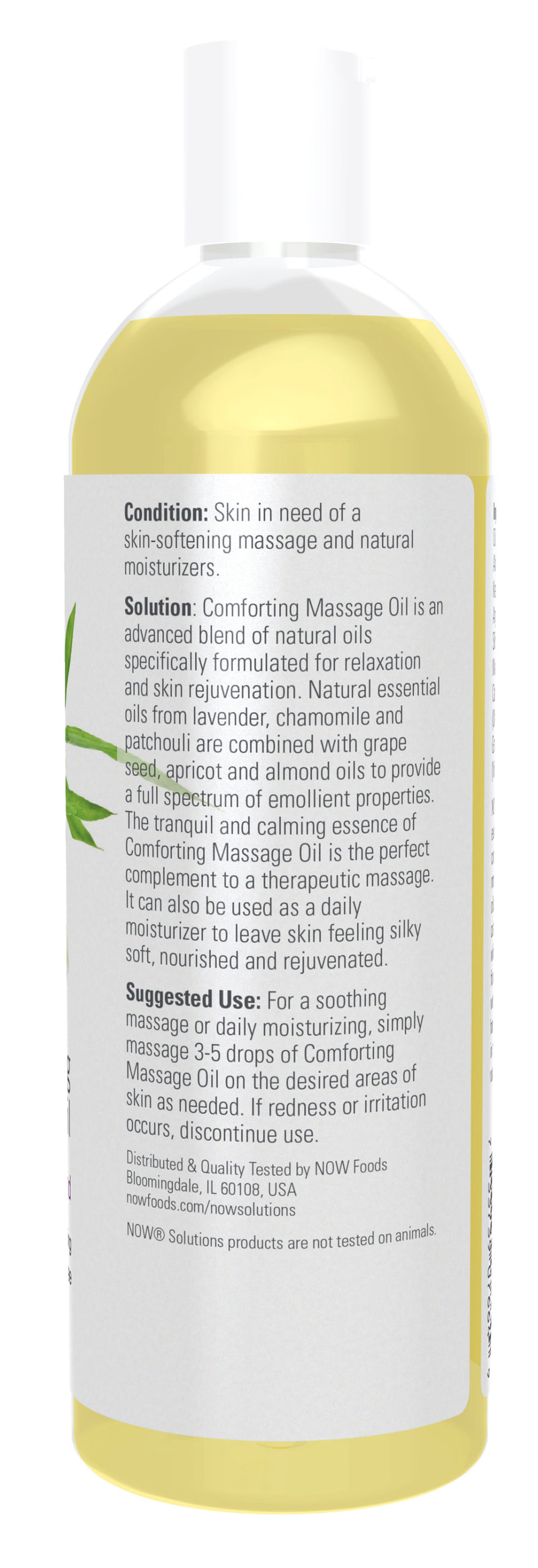 Now Solutions - Comforting Massage Oil 16 fl oz (473 ml)
