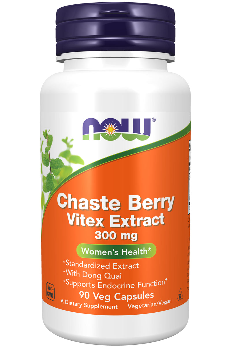 Chaste Berry Vitex Extract 300 mg 90 Veg Capsules