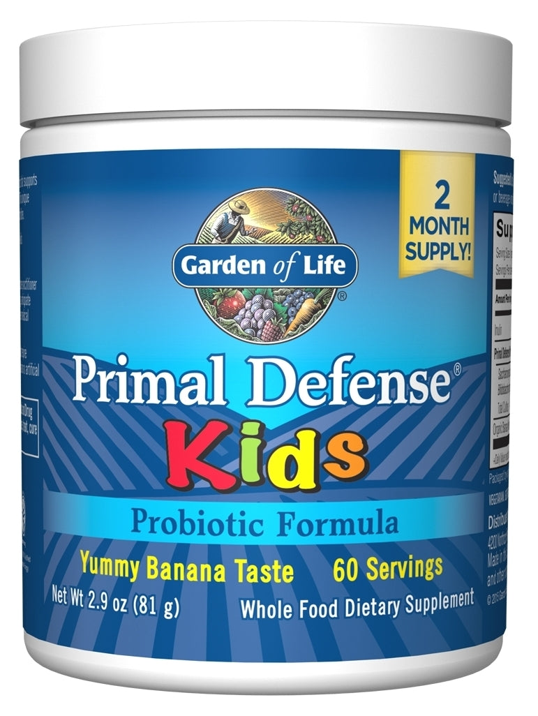 Primal Defense Kids Natural Banana Flavor 2.9 oz (81 g)