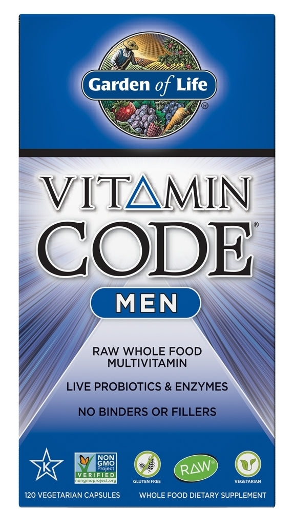 Vitamin Code Men 120 Vegetarian Capsules