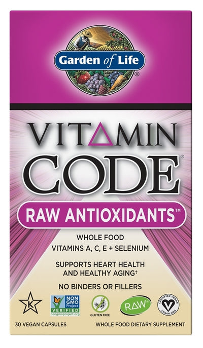 Vitamin Code Raw Antioxidants 30 Vegan Capsules