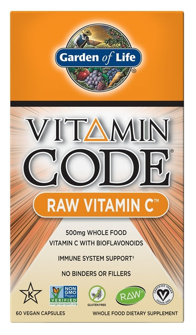 Vitamin Code Raw Vitamin C 60 Vegan Capsules