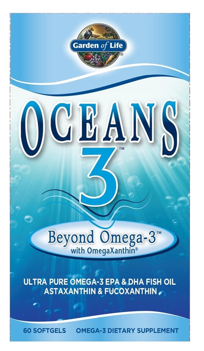 Oceans 3 Beyond Omega-3 60 Softgels
