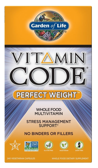Vitamin Code Perfect Weight 240 Vegetarian Capsules