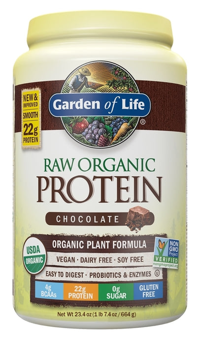 RAW Organic Protein Chocolate 23.4 oz (664 g)