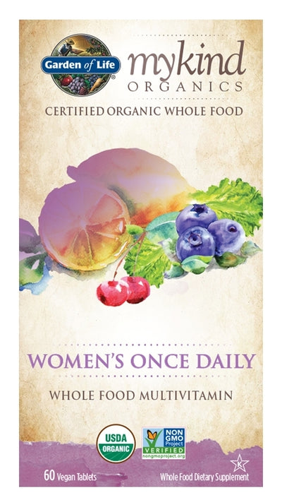 mykind Organics Women's Once Daily 60 Vegan Tablets