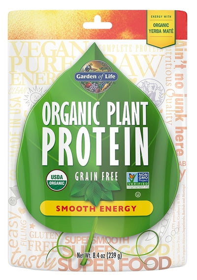 Organic Plant Protein Smooth Energy 8.4 oz (239 g)