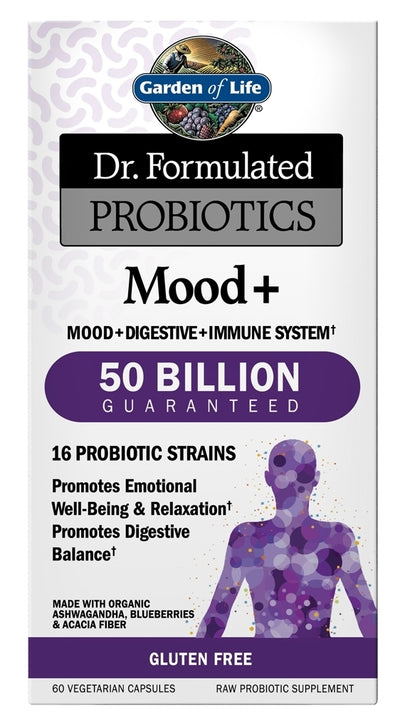 Dr. Formulated Probiotics Mood+ 60 Vegetarian Capsules
