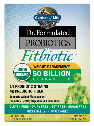 Dr. Formulated Probiotics Fitbiotic 20 Packets