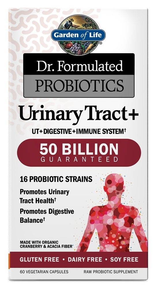 Dr. Formulated Probiotics Urinary Tract+ 60 Vegetarian Capsules