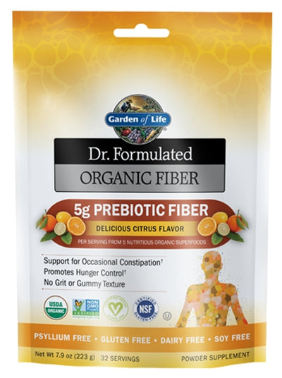 Dr. Formulated Organic Fiber Citrus Flavor 7.9 oz (223 g)