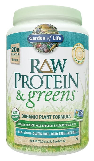 RAW Protein & Greens Lightly Sweet 23 oz (651 g)