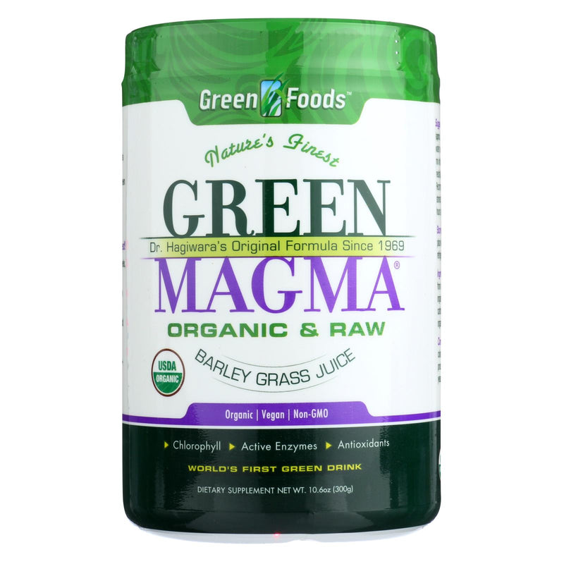 Green Magma Barley Grass Juice Powder 10.6 oz (300 g) by Green Foods best price
