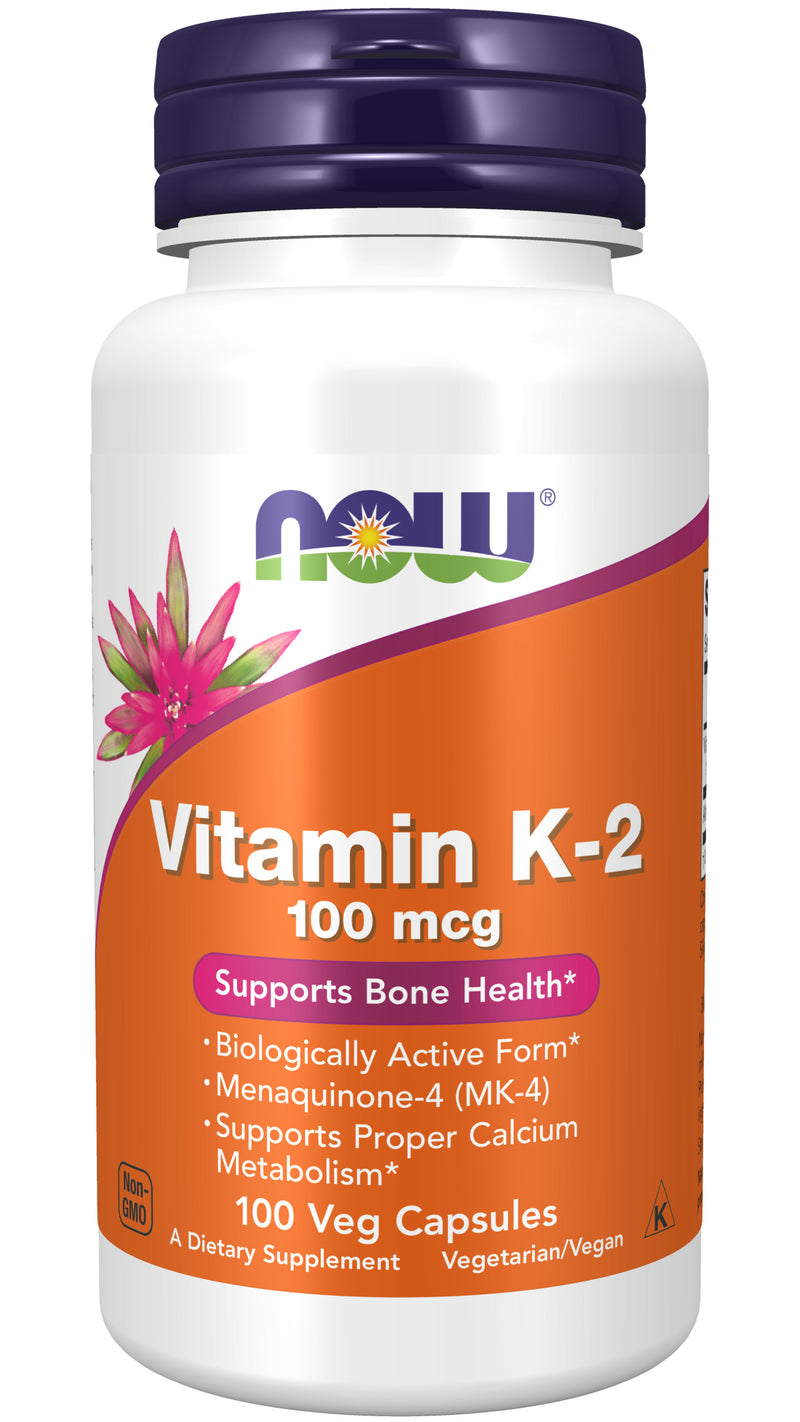 Vitamin K-2 100 mcg 100 Veg Capsules