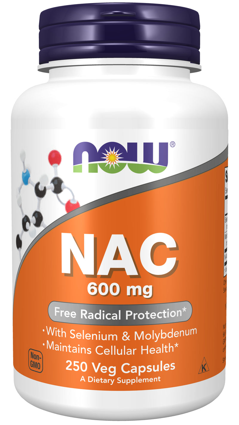 NAC 600 mg 250 Veg Capsules