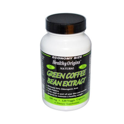 Green Coffee Bean Extract 400 mg 120 Veggie Caps