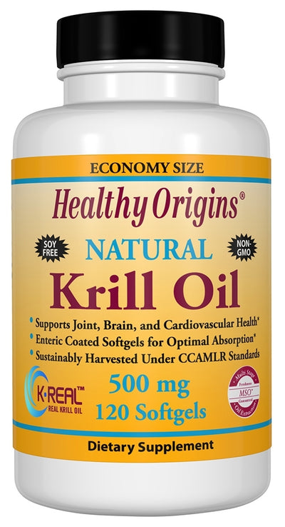 Krill Oil 500 mg 120 Softgels