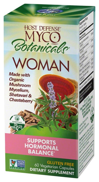 Host Defense MycoBotanicals Woman 60 Vegetarian Capsules