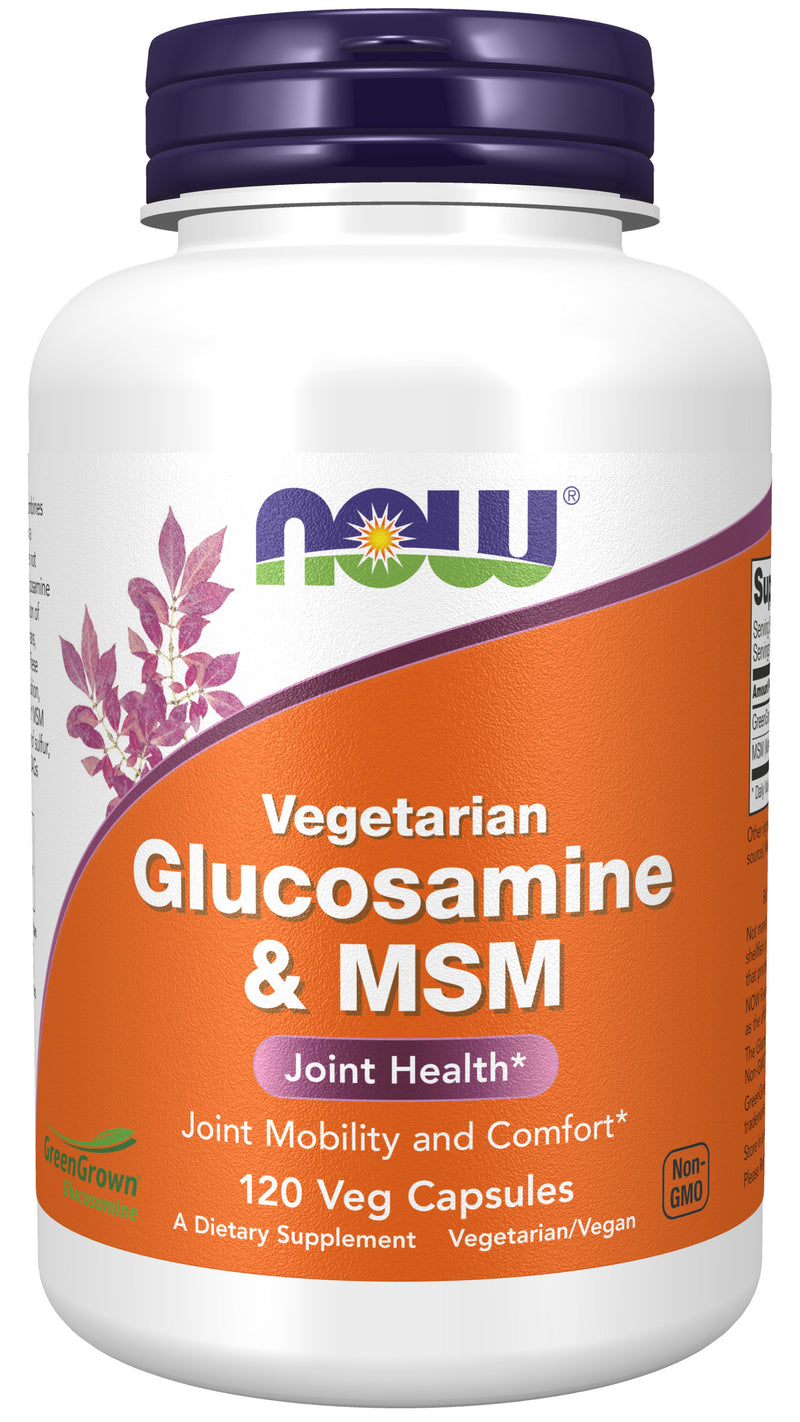 Vegetarian Glucosamine & MSM 120 Veg Capsules