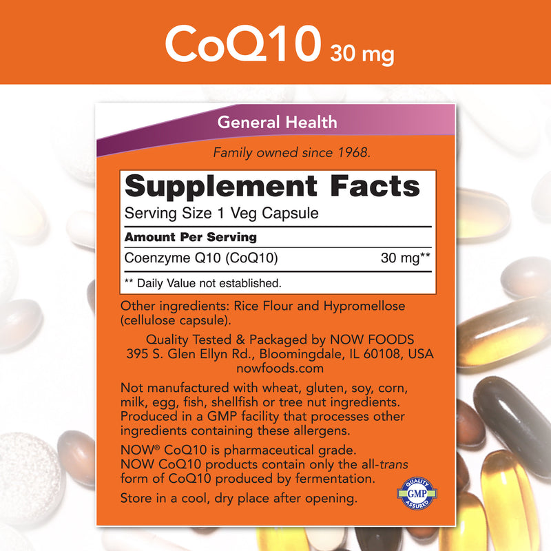 CoQ10 30 mg 240 Veg Capsules