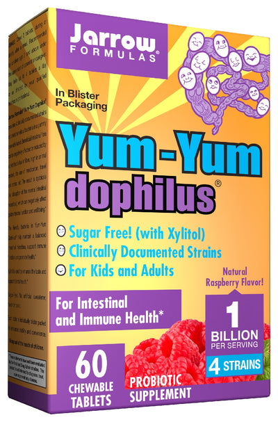 Yum-Yum Dophilus 60 Chewable Tablets