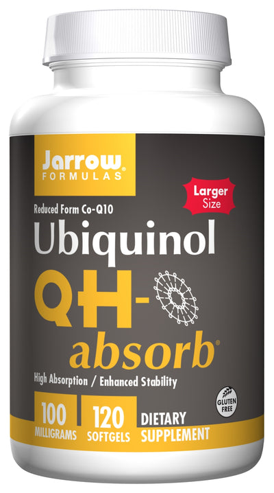Ubiquinol QH-Absorb 100 mg 120 Softgels