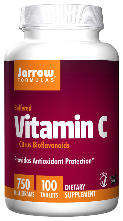 Buffered Vitamin C + Citrus Bioflavonoids 750 mg 100 Tablets