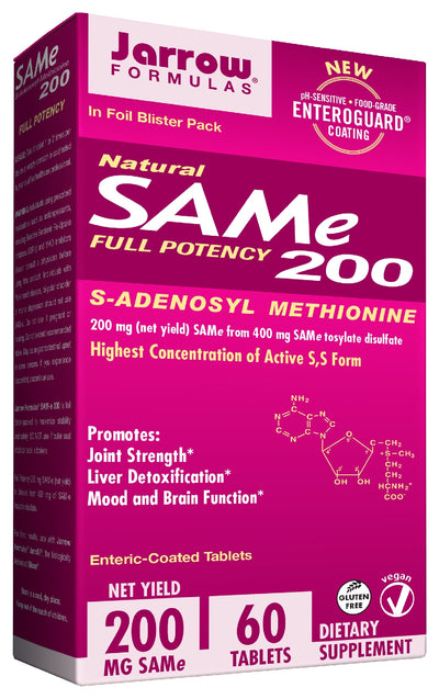 SAMe 200 mg 60 Enteric-Coated Tablets