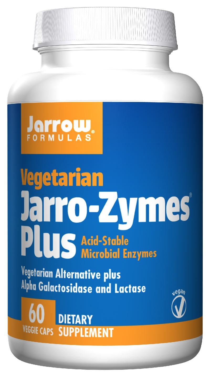 Vegetarian Jarro-Zymes Plus 60 Veggie Caps