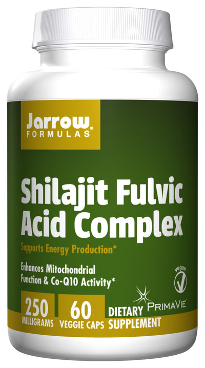 Shilajit Fulvic Acid Complex 250 mg 60 Veggie Caps