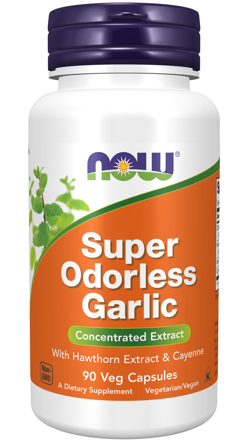 Super Odorless Garlic 90 Veg Capsules - Discontinued