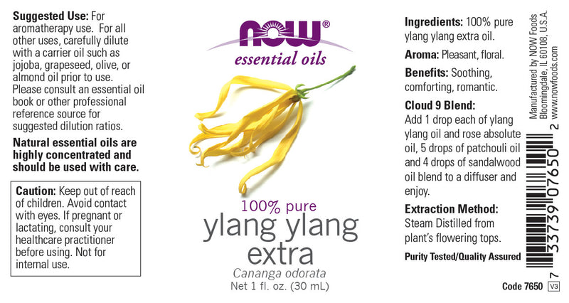 Ylang Ylang Extra Oil 1 fl oz (30 ml) | By Now Essential Oils - Best Price