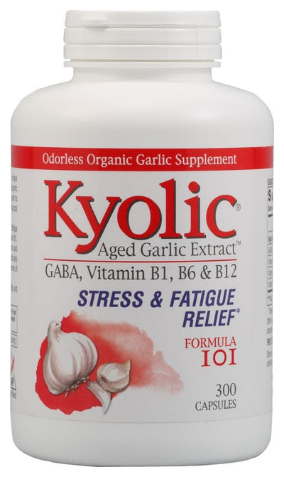 Formula 101 Aged Garlic Extract Stress & Fatigue Relief 300 Capsules