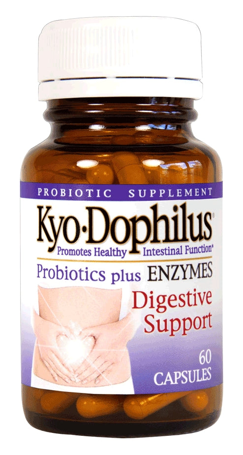 Kyo-Dophilus Probiotics Plus Enzymes 60 Capsules
