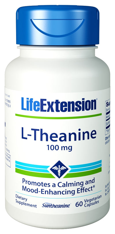 L-Theanine Suntheanine 100 mg 60 Vegetarian Capsules