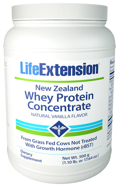 New Zealand Whey Protein Concentrate Natural Vanilla 520 g (1.15 lb)