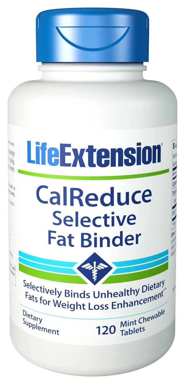CalReduce Selective Fat Binder 120 Mint Chewable Tablets