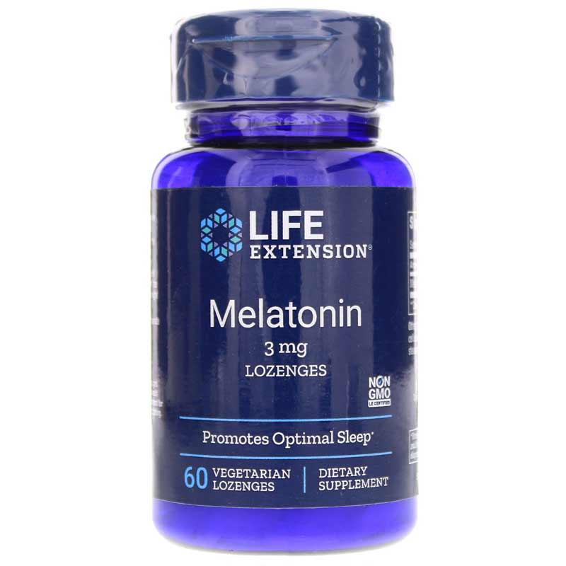 Melatonin 3 mg 60 Vegetarian Lozenges