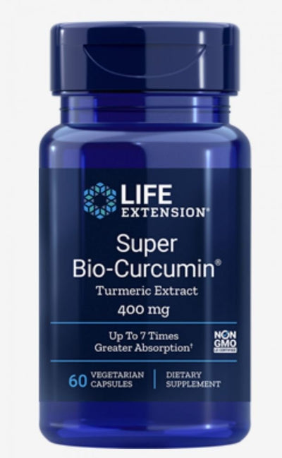 Super Bio-Curcumin 400 mg 60 Vegetarian Capsules by Life Extension best price