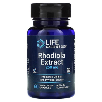 Rhodiola Extract 250 mg 60 Vegetarian Capsules by Life Extension best price