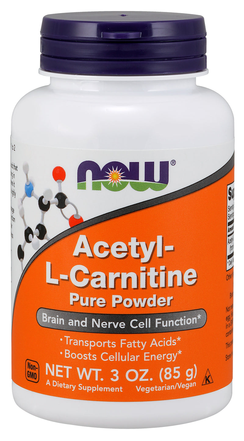 Acetyl-L-Carnitine 100% Pure Powder 3 oz (85 g)