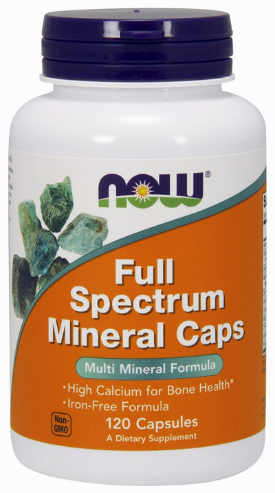 Full Spectrum Mineral Caps 120 Capsules | By Now Foods - Best Price