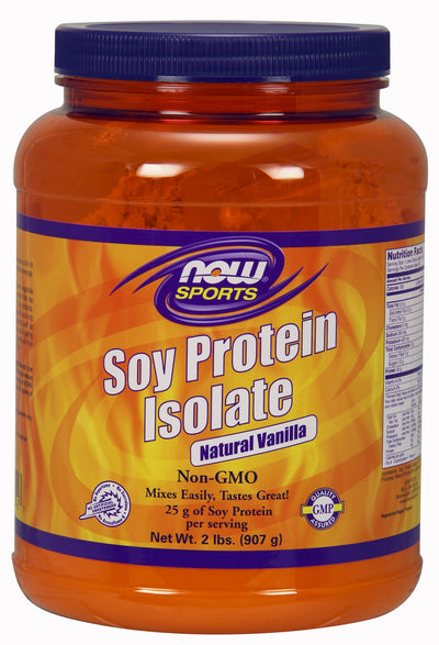 Soy Protein Isolate Natural Vanilla 2 lbs (907 g)