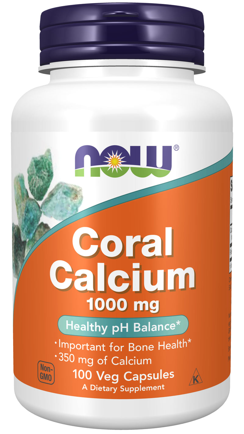Coral Calcium 1,000 mg 100 Veg Capsules
