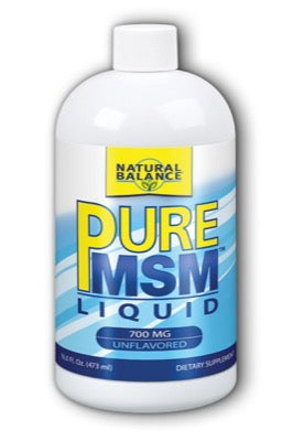 Pure MSM Liquid Unfavored 700mg 16 fl (473ml)