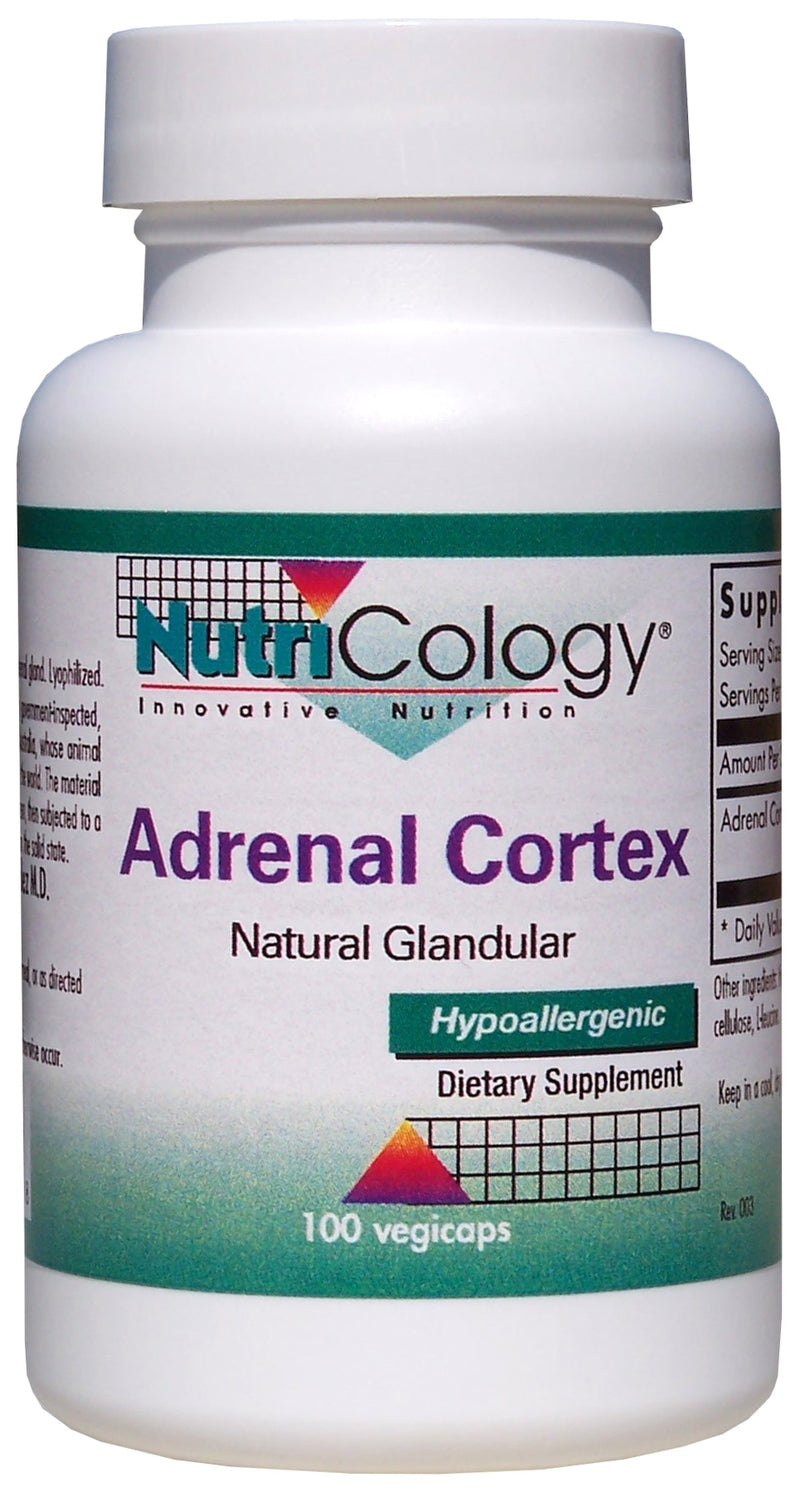 Adrenal Cortex Natural Glandular 100 Vegicaps