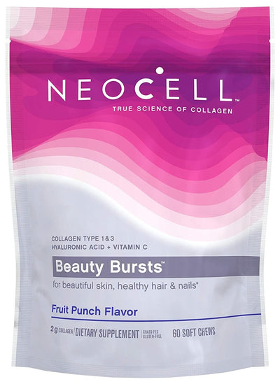 Beauty Burst Collagen, Fruit Punch Flavor 60 Soft Chews