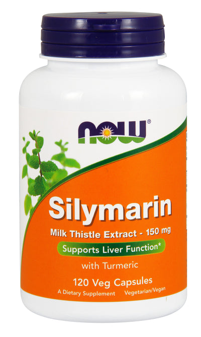 Silymarin Milk Thistle Extract 150 mg 120 Veg Capsules | By Now Foods - Best Price
