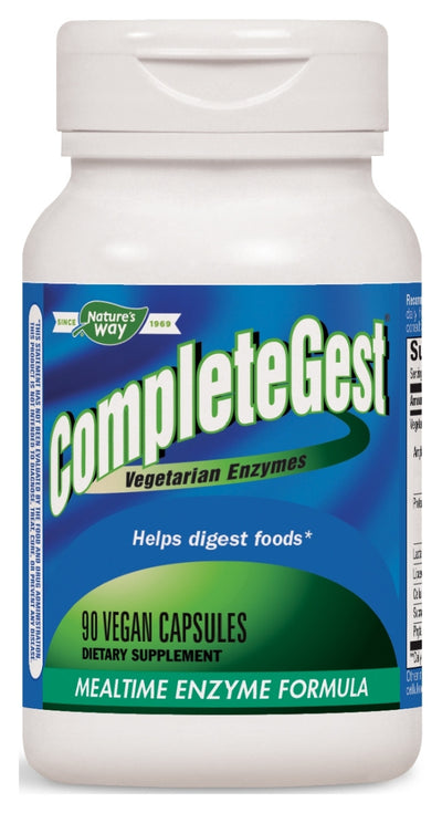 CompleteGest Mealtime Enzyme Formula 90 Veg Capsules